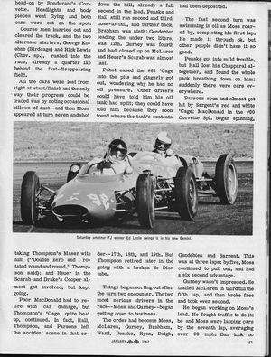 Today's Motor Sports: January 1962