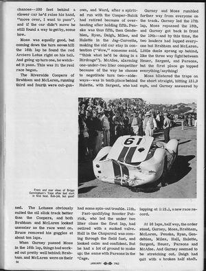 Today's Motor Sports: January 1962