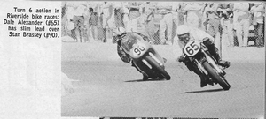 Dale Alexander 1961 Riverside Bike Races