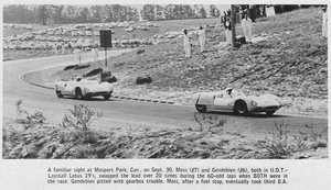 Stirling Moss 1961 Mosport Park Races