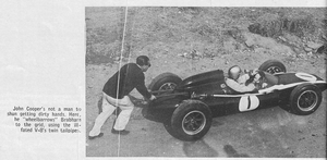 John Cooper 1961 United States Grand Prix