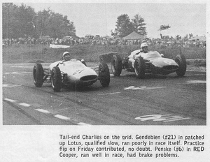 Olivier Gendebien 1961 United States Grand Prix