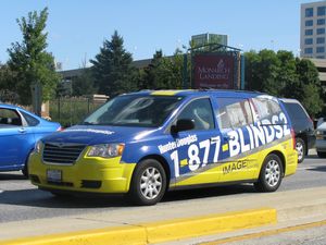 HunterDouglas Chrysler Town and Country Minivan