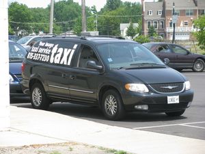 Chrysler Town and Country Minivan - Your image taxi service