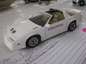 1989 Pontiac Trans Am Indianapolis 500 Pace Car Model