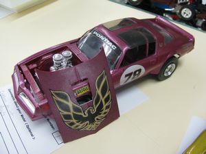 1978 Pontiac Trans Am Race Model Car
