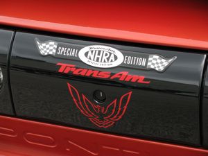 Pontiac Trans Am NHRA Edition Emblem