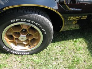 1976 Pontiac Trans Am Wheel