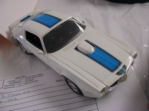 1970½ Pontiac Trans Am Model Car