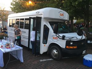 Alexander Leigh Center for Autism Starcraft Bus at 2017 Truck Off Woodstock
