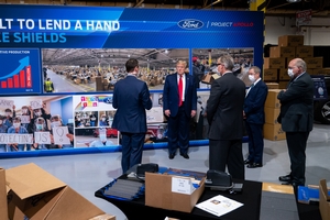 President Donald J. Trump at Ford's Rawsonville Factory