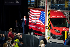 President Donald J. Trump at Ford's Rawsonville Factory