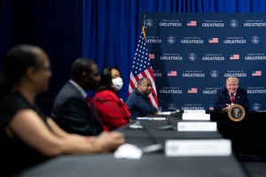 President Donald J. Trump at Ford's Rawsonville Factory