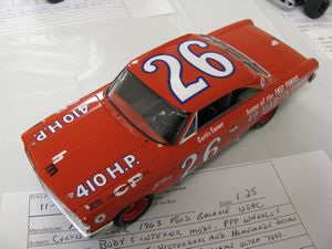 Curtis Turner 1963 Ford Galaxie USAC Model Car