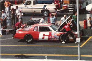 1986 D.K. Ulrich Car at the 1986 Goody's 500