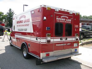 Road Rescue Ultramedic Greater Round Lake Fire Protection District Paramedic Unit 2641