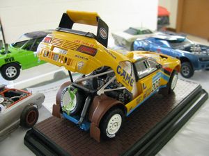 Ari Vatanen 1990 Dakar Rally Peugeot 405 T16 GR Model Car