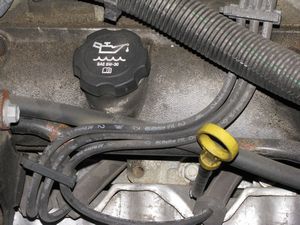 2005 Chevrolet Venture LS Oil Cap & Dipstick