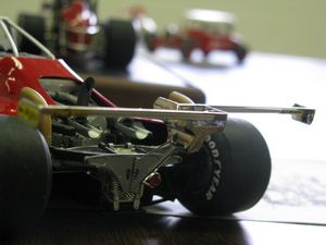 1982 Gilles Villeneuve Ferrari 126C2 Model Car