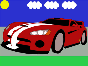 Dodge Viper Clipart