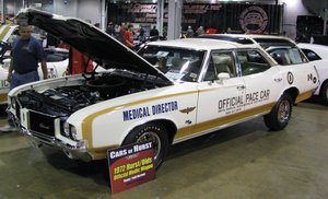 1972 Oldsmobile Vista Cruiser Indianapolis 500 Medical Director's Car