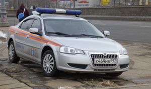 Russian Emergency Ministry GAZ Volga Siber