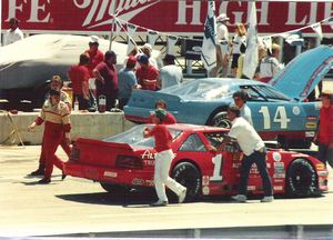 Mike Wallace ASA Racing 1989 Pontiac Excitement 200