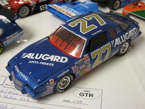 Rusty Wallace Pontiac 2+2 Alugard Model Car