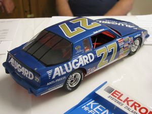 Rusty Wallace Pontiac 2+2 Alugard Model Car