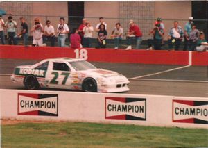 1989 Rusty Wallace Car at the 1989 Champion Spark Plug 400