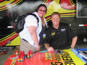 Rusty Wallace at the 2011 Walmart Shareholders' Meeting Vendor Fair