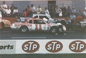 1985 Darrell Waltrip Car at the 1985 Champion Spark Plug 400