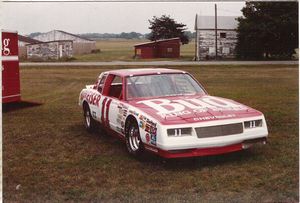 1986 Darrell Waltrip Car at the 1986 Champion Spark Plug 400