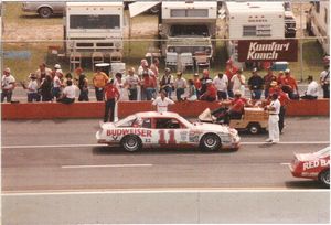 1986 Darrell Waltrip Car at the 1986 Champion Spark Plug 400