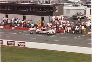 1986 Darrell Waltrip Car at the 1986 Champion Spark Plug 400