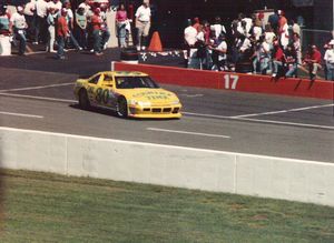 1988 Michael Waltrip Car at the 1988 Champion Spark Plug 400