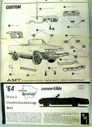 1964 Buick Wildcat Convertible by AMT