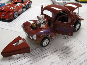 1941 Willys Revell Street Demon Model Car