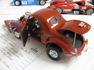 1941 Willys Revell Street Demon Model Car