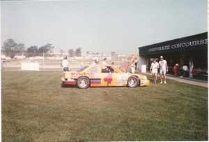 1986 Rick Wilson Car at the 1986 Champion Spark Plug 400