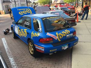 1996 Subaru Impreza Colin McRae Tribute Car