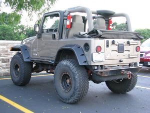 Modified Jeep Wrangler Sahara