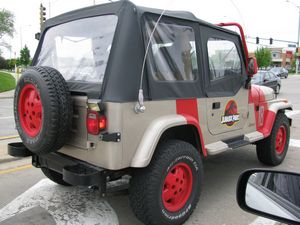 Jurassic Park Jeep Wrangler
