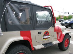 Jurassic Park Jeep Wrangler