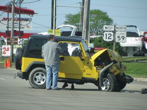 Jeep Wrangler Accident
