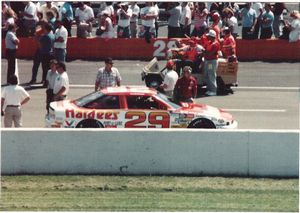 1988 Cale Yarborough Car at the 1988 Champion Spark Plug 400