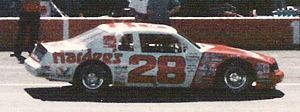 1985 Cale Yarborough Car at the 1985 Champion Spark Plug 400