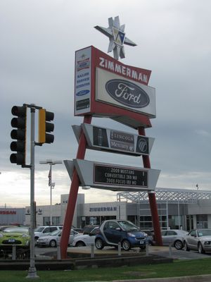 Zimmerman Ford Sign